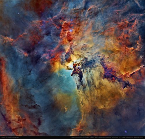 Core of Lagoon Nebula